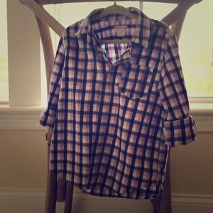 Toddler boy button down
